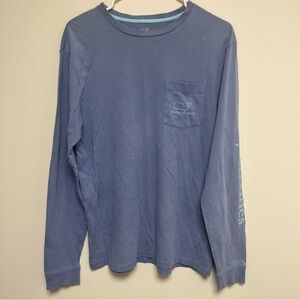 Vineyard vines men’s blue long sleeve cotton‎ small shirt